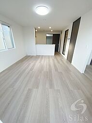 JR阪和線 鳳駅 徒歩14分の賃貸アパート 3階2LDKのリビング/ダイニング