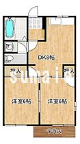 堀の内コーポA 101 ｜ 埼玉県さいたま市大宮区堀の内町１丁目191（賃貸アパート2DK・1階・40.54㎡） その2