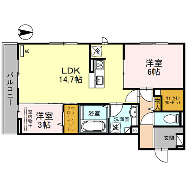 ウィキペディア ｜大阪府松原市東新町３丁目(賃貸アパート2LDK・2階・57.68㎡)の写真 その2