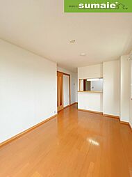 南海加太線 東松江駅 徒歩5分の賃貸アパート 2階2LDKのリビング/ダイニング