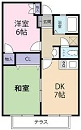 間取図画像 2DK