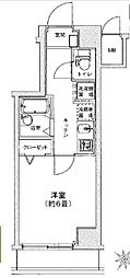 ドルチェ桜台東京NORTH 1Kの間取図画像