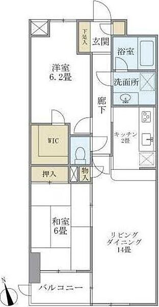 画像2:間取図