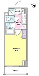 COMFORIA文京白山 1Kの間取図画像