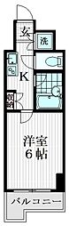 間取図画像 1K
