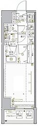クレイシア・ヴァースクレイシア秋葉原EAST 1Kの間取図画像