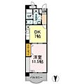 カラット中川3階11.3万円