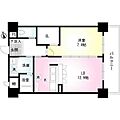 ノース清水7階13.2万円