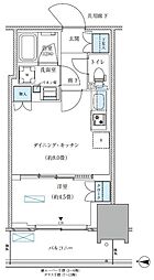 江東区大島4丁目マンション 1LDKの間取図画像