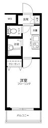 CQレジデンス練馬赤塚 1Kの間取図画像