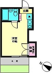 エクセル北軽井沢 ワンルームの間取図画像