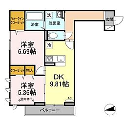 リッツハウスVI 3階/-