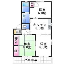 ラウンド．1  ｜ 和歌山県和歌山市吉礼（賃貸アパート3K・1階・52.54㎡） その2