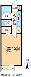 間取図画像 1K