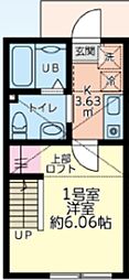 間取図画像 1K