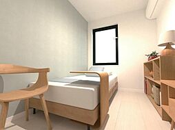 アレクシス羽田 102 1階ワンルームのリビング/ダイニング