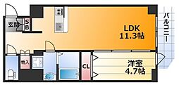 コンフォリア・リヴ新大阪WEST 13階