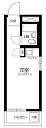 ハイシティ池尻大橋第2 ワンルームの間取図画像