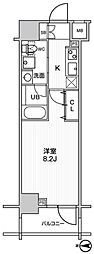 ステージグランデ錦糸町2 1Kの間取図画像