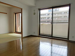 東京メトロ東西線 妙典駅 徒歩8分の賃貸マンション 1階2LDKのリビング/ダイニング