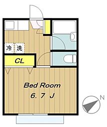 JR横浜線 淵野辺駅 バス7分 桜美林学園東下車 徒歩2分 2階/-