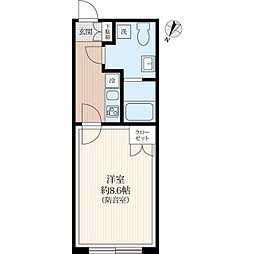 Ｌｉｂｅｒｔｅ板橋本町 1階1Kの間取り