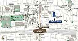 プラウドフラット中野 1LDKの間取図画像
