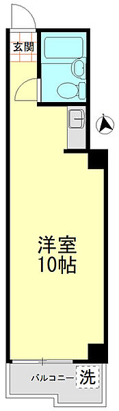 日本橋ニューシティダイヤモンドパレスＢ棟 301｜東京都中央区日本橋箱崎町(賃貸マンション1R・3階・21.67㎡)の写真 その2