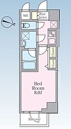 S-RESIDENCE板橋大山clair 1Kの間取図画像
