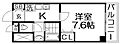 エルマーノヒル枚方7階5.3万円