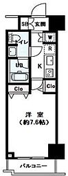 パレステュディオ渋谷本町 1Kの間取図画像