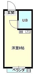 ケントピア ワンルームの間取図画像