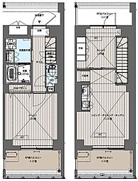 ルーチェヴィラ菊川 2LDKの間取図画像