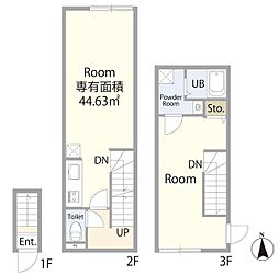エテルノヴァローレ葛西 1LDKの間取図画像