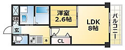 V-ルネサンス大塚町 1LDKの間取図画像