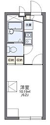 レオパレスコスモス 1Kの間取図画像