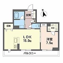 アルカータ三百人町 302 ｜ 宮城県仙台市若林区三百人町37-8（賃貸マンション1LDK・3階・53.76㎡） その2