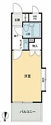 ライオンズマンション西八王子第3 1Kの間取図画像