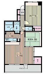 カ・アンジェリ 1SLDKの間取図画像