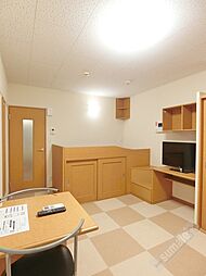 レオパレスＫＫＳ　木ノ本 2階1Kのリビング/ダイニング