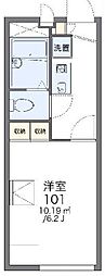 レオパレスヴィラージュ 1Kの間取図画像