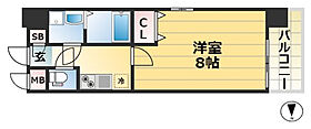 ウエンズ神戸  ｜ 兵庫県神戸市兵庫区大開通６丁目（賃貸マンション1K・7階・25.80㎡） その2