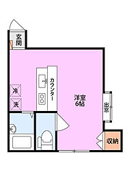間取図画像 ワンルーム