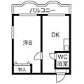 ロゴス中百舌鳥2階5.0万円