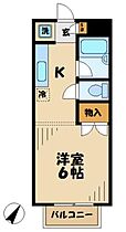 ファインコート 203 ｜ 東京都八王子市堀之内３丁目10-5（賃貸アパート1K・2階・23.20㎡） その2