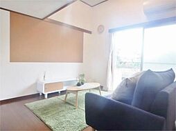 京王線 高幡不動駅 徒歩13分の賃貸アパート 2階1Kのリビング/ダイニング