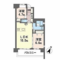 ＬａＳａｎｔｅ照葉オーシャンテラス A1010 ｜ 福岡県福岡市東区香椎照葉１丁目4-2（賃貸マンション2LDK・10階・60.56㎡） その2