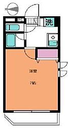 パークアベニューアイズ 4階ワンルームの間取り