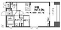 カスタリア大森8階15.7万円