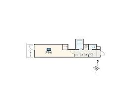 JR青梅線 東青梅駅 徒歩7分の賃貸アパート 1階1Kの間取り